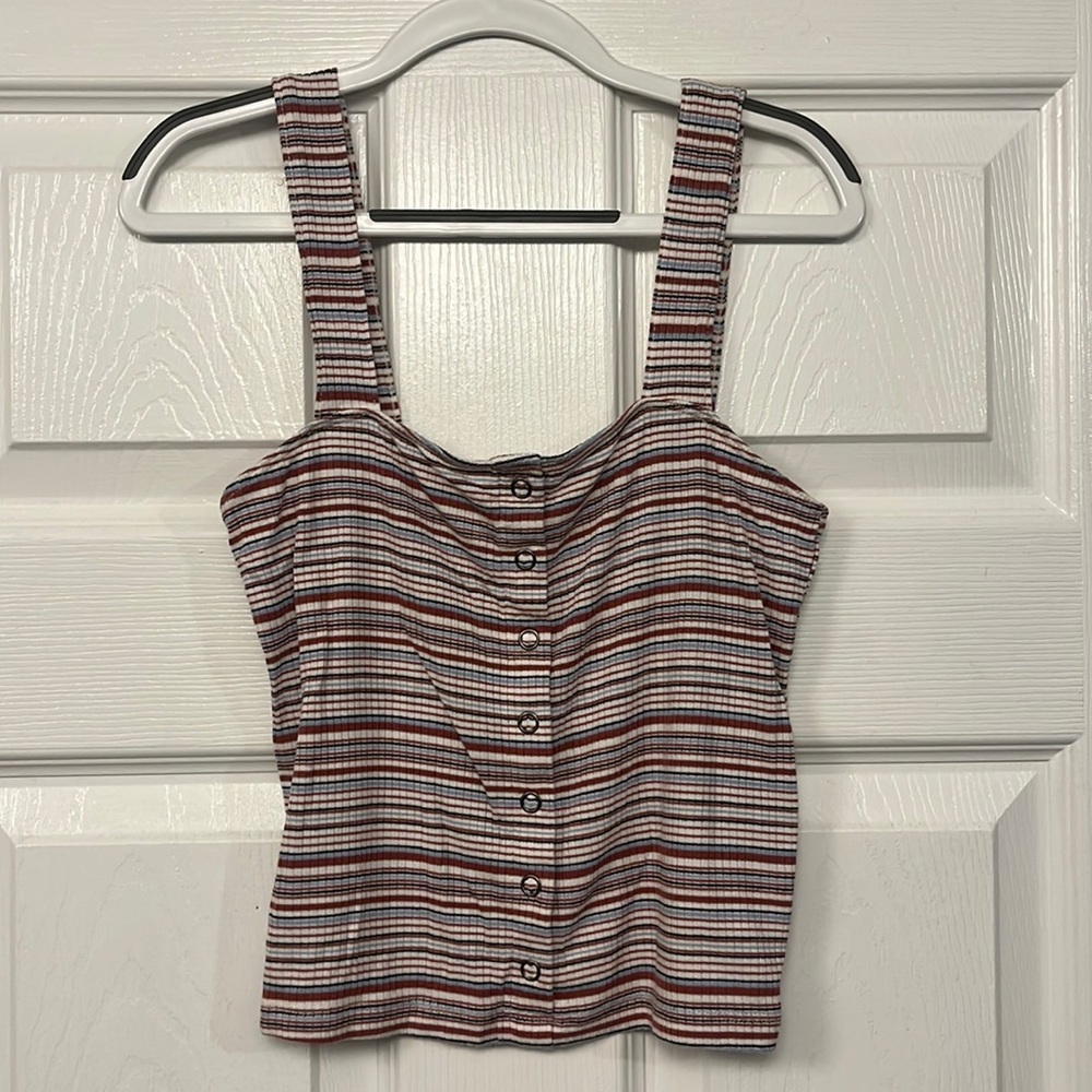 AEO Striped Tank